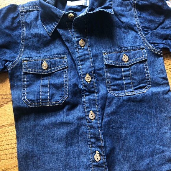 Baby Club Chic Denim Shirt - Picture 2 of 6